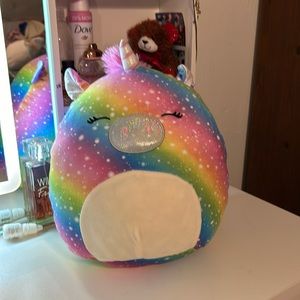 Rainbow unicorn squishmallow